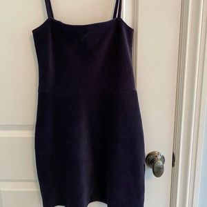 Navy blue short dress super cute worn once
